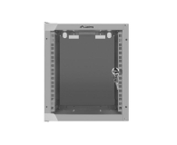 LANBERG Szafa wiszca 10 cali 6U 280x310mm szara WF10-2306-10S - 519076 - zdjęcie 2